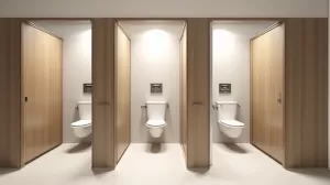wymiary kabiny wc